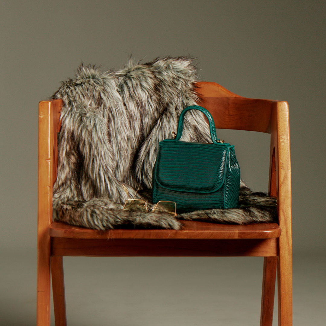 FLORENCE LIZARD DARK GREEN