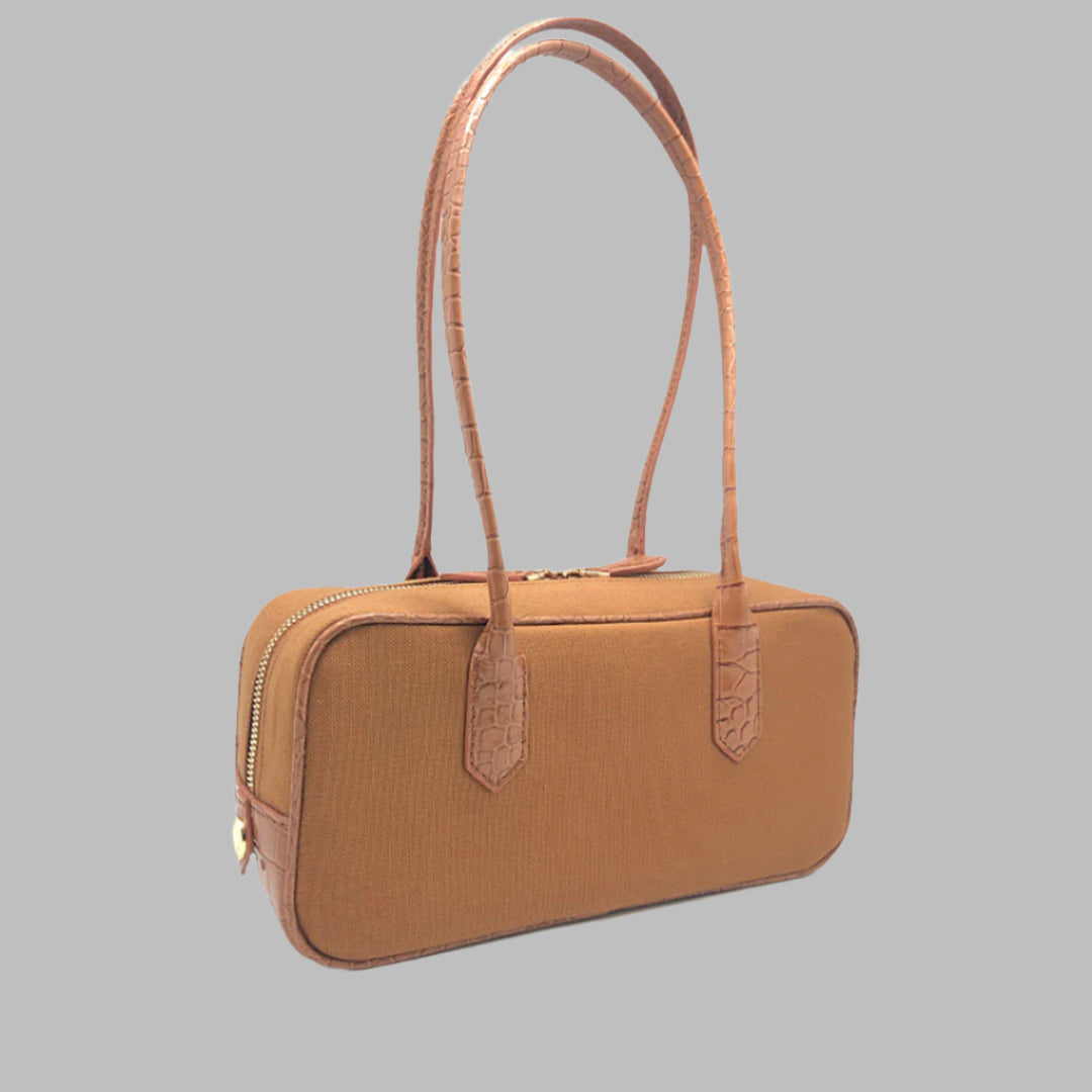 LISBON STRETCH CANVAS OAT BROWN