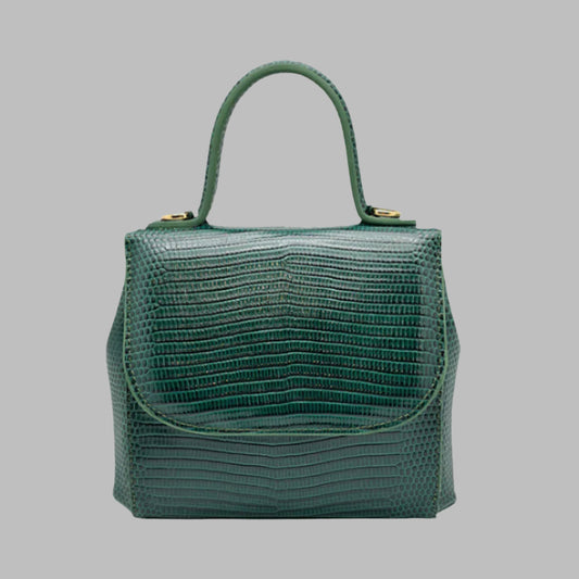 FLORENCE LIZARD DARK GREEN