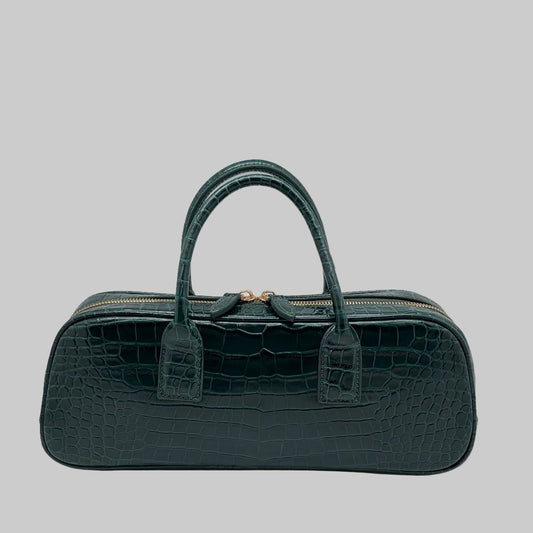 LUCCA STRETCH DARK GREEN